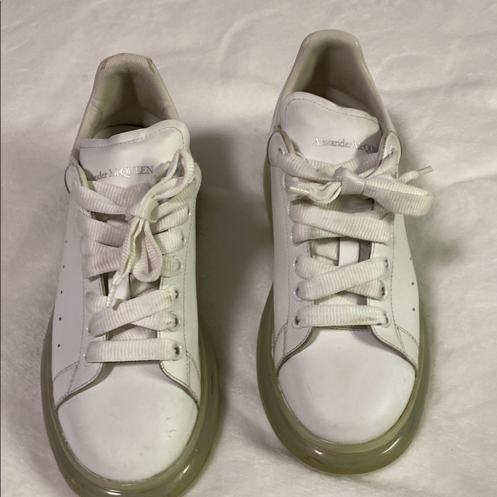 Alexander McQueen Oversized Men’s White Sneakers Size 41 (8)